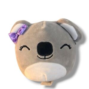 Squishmallow 🐨 Koala Claire's Exclusive 5" Rosa Purple Bow Kellytoy Plush